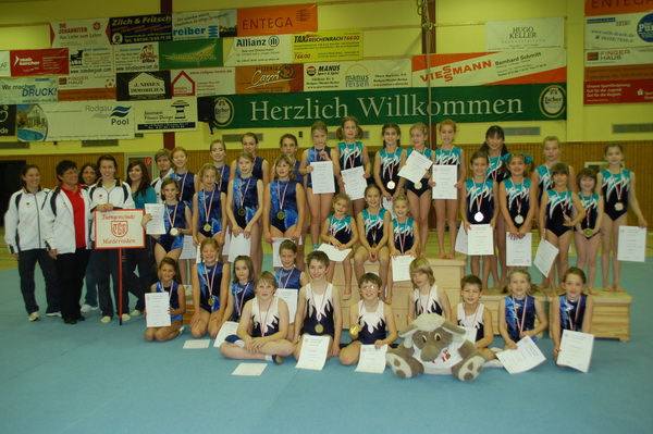 Die Teilnehmer an den Veriensmeisterschaften 2009